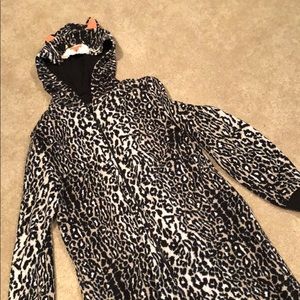Nick and Nora Leopard Onesie